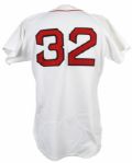 1983 Tommy Harper Boston Red Sox Game Worn Home Jersey (MEARS LOA)