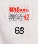 1983 Tommy Harper Boston Red Sox Game Worn Home Jersey (MEARS LOA)