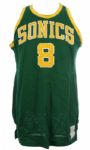 1978-79 Lonnie Shelton Seattle Supersonics Game Worn Road Jersey (MEARS A10)