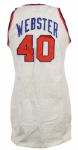 1979-84 Marvin Webster New York Knicks Game Worn Home Jersey (MEARS A10)
