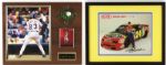 1960's-2000's Signed Hall of Fame Star Collection Mickey Mantle John Wooden Frank Robinson Robin Yount Paul Molitor - Lot of 22 Framed (JSA)