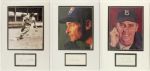 1960's-2000's Signed Hall of Fame Star Collection Mickey Mantle John Wooden Frank Robinson Robin Yount Paul Molitor - Lot of 22 Framed (JSA)