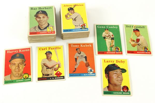 1958 Topps Baseball Card Collection (Lot of 216)