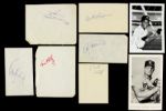 1970's Baseball Football Basketball Signed Collection - Lot of 17 (JSA)