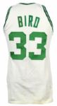 1979-80 True Rookie Larry Bird Boston Celtics Game Worn Home Jersey (MEARS A10) Most Important Bird Jersey In the Hobby!