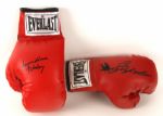 1980's-2000's Signed Everlast Boxing Glove Collection - Holyfield de la Hoya Leonard Mosley Stevenson (JSA)