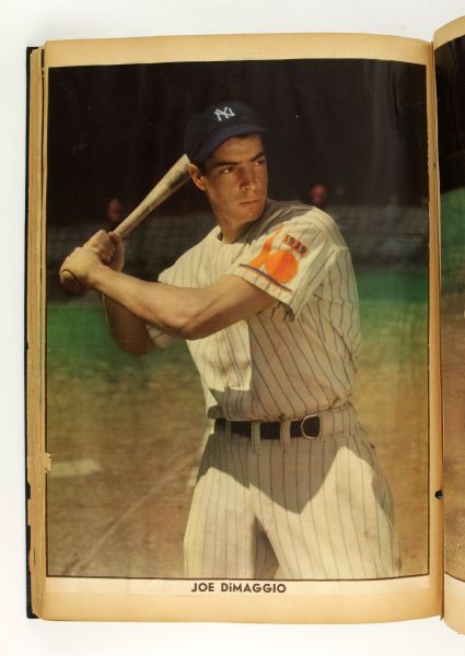 1930s Baseball Scrapbook w/ 88 Pages of Newspaper Photos Including Gehrig, DiMaggio & More