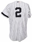 2000 Derek Jeter New York Yankees World Series Home Game - Issued Jersey (Gift From Jeter) MEARS LOA