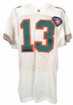 1994 (October 16) Dan Marino Miami Dolphins Game Worn Home Jersey - Worn October 16th, 1994 vs. Raiders (MEARS A10 / Marino LOA/MeiGray LOA)