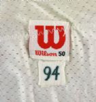 1994 (October 16) Dan Marino Miami Dolphins Game Worn Home Jersey - Worn October 16th, 1994 vs. Raiders (MEARS A10 / Marino LOA/MeiGray LOA)