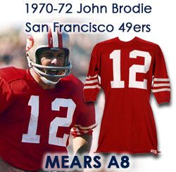 john brodie 49ers jersey