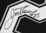 2007 Jim Thome Chicago White Sox Signed Game Worn Alternate Home Uniform (MEARS A10/JSA) 500 HR Season