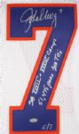 1999 John Elway Denver Broncos Signed & Inscribed Mitchell & Ness Jersey (JSA) 5/7