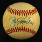 1984 Jay Johnstone Chicago Cubs Signed Game Used Dodger Stadium ONL Ball (MEARS LOA/JSA)