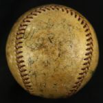 1955 Chicago White Sox Boston Red Sox Signed Game Used Baseball w/ 11 Signatures Including Walt Dropo (JSA/MEARS LOA)