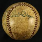1955 Chicago White Sox Boston Red Sox Signed Game Used Baseball w/ 11 Signatures Including Walt Dropo (JSA/MEARS LOA)