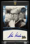 2007 John Wooden UCLA Signed Press Press Legends Basketball Card