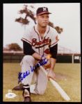 1953-65 Eddie Mathews Milwaukee Braves Signed 8" x 10" Photo (JSA Hologram)