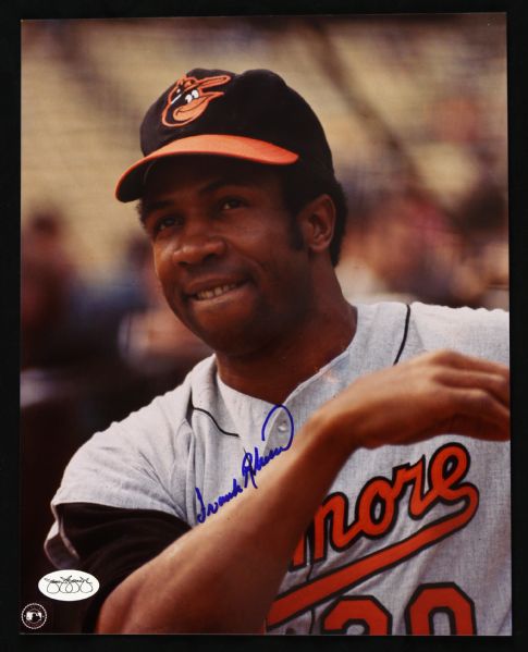 1966-71 Frank Robinson Baltimore Orioles Signed 8" x 10" Photo (JSA Hologram)