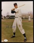 1946-53 Bobby Thomson New York Giants Signed 8" x 10" Photo (JSA Hologram)