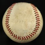 1977 Bobby Bonds California Angels Signed Game Used Foul Ball Seattle Kingdome (PSA/DNA/MEARS LOA)