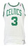 1987-88 Dennis Johnson Boston Celtics Game Worn Home Jersey (MEARS A10)