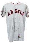 1969 Dick Stuart California Angels Game Worn Road Jersey (MEARS LOA)