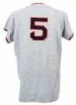 1969 Dick Stuart California Angels Game Worn Road Jersey (MEARS LOA)