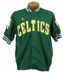 1987-88 Dennis Johnson Boston Celtics Game Worn Warm Up Jacket (MEARS LOA)