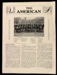 1934 The American College of Physical Education Magazine Featuring Football Team on Cover 