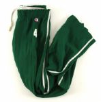 1980s circa Green #4 Champion Basketball Warm Up Pants