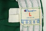 1980's circa Green #4 Champion Basketball Warm Up Pants