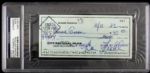 1983 Bonnie Franklin One Day At a Times Ann Romano Signed Check (PSA/DNA Slabbed)
