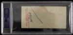 1961 Joan Collins Dynasty Alexis Carrington Colby Signed Check (PSA/DNA Slabbed)