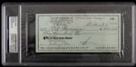 1992 Smokey Robinson Signed Check (PSA/DNA Slabbed)