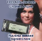 1993 Kate Jackson "Charlies Angels Sabrina Duncan" Signed Check (PSA/DNA Slabbed)