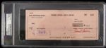 1973 Rob Reiner "All In The Familys Meathead" Signed Check (PSA/DNA Slabbed)