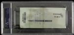 1988 Lenny Moore Baltimore Colts Signed Check (PSA/DNA Slabbed)