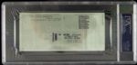 1997 Julius Erving Philadelphia 76ers Signed Check (PSA/DNA Slabbed)