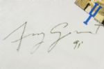1991 Amy Grant Grammy Award Winner Signed Baby Baby Tour T Shirt (JSA)