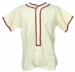 1930s circa Monarch Athletic Supply Flannel Baseball Jersey 