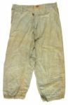 1900-10's circa Royal A.C. Collared Flannel Baseball Uniform w/ Detachable Sleeves