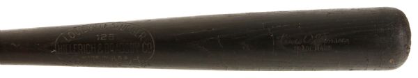 1921-31 Lew Fonseca H&B Louisville Slugger Professional Model Game Used Bat (MEARS LOA)