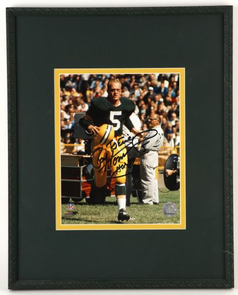 2007 Paul Hornung Green Bay Packers Signed 14" x 18" Framed Photo (JSA)
