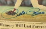1985 Pete Rose Cincinnati Reds Signed 17 x 26 Framed Cincinnati Enquirer w/ 4,192 Headline (JSA)