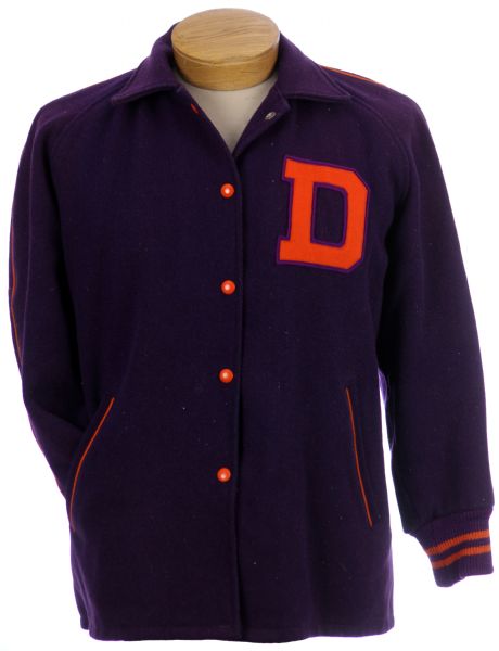 1930s circa "D" Standard Pennant Co. Wool Collegiate Letter Jacket 