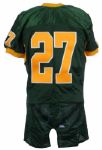 2000's Aaron Stecker Ashwaubenon Jaguars Signed Football Jersey (JSA)