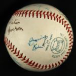 1959-73 Signed OAL Cronin Baseball w/ 14 Secretarial Signatures