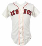 1981 Reid Nichols Boston Red Sox Game Worn Home Jersey (MEARS LOA)