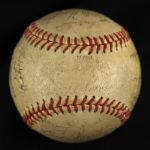 1967-69 Chicago Cubs Team Stamped Baseball 